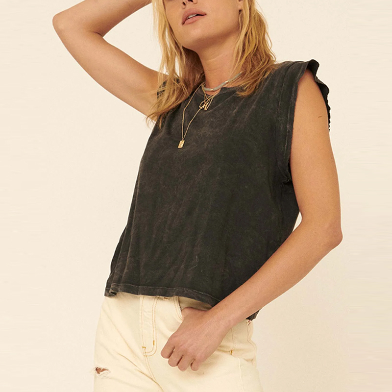 womens sleeveless t shirt